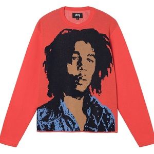 STUSSY Bob Marley Sweater NWT